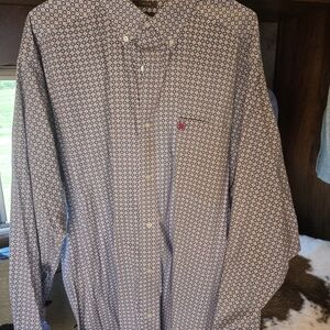 Mens Ariat Button Down Shirt